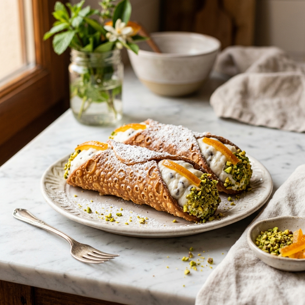 Cannoli Siciliani artisanaux - Cookolab Reims