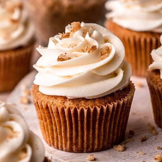 Carrot cupcake glaçage cream cheese - Cookolab Reims